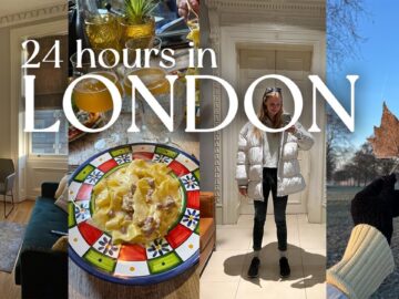 24 hours in London in winter