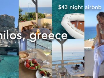 Greece Travel Vlog 2022 || affordable travel! cliff jumping, yacht trip