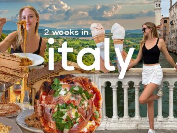 Italy Travel Vlog: exploring Florence, Tuscany and Venice (2022)