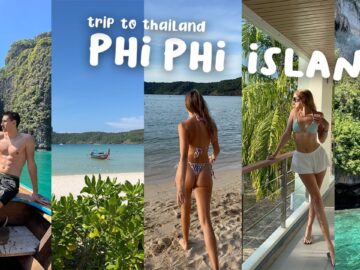 Phi Phi Islands Thailand Travel Vlog 2023! | where we stayed, activities, prices