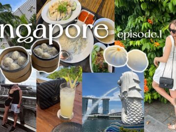 SINGAPORE TRAVEL 2022: my fave local foods, activities to do in Singapore [SG Vlog Ep. 1]