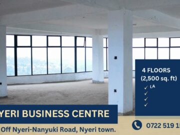Nyeri Business Centre for Sale – Prime Commercial Property in Nyeri CBD